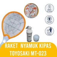 Raket Nyamuk Toyosaki MT-023 - Mosquito Swatter Kipas Portable - Setrum Nyamuk 3000V