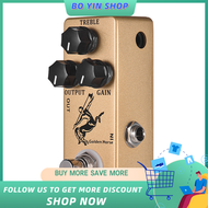 Golden Horse Guitar Overdrive Effect Pedal Full Metal Shell True Bypass