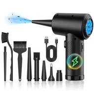 內地直送 - 長效電動除塵鼓風機－無水箱循環設計，高速壓縮氣流清除鍵盤/電子設備灰塵；可調風速，一機搞定電腦清潔、汽車除雪，環保又有效率！