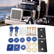 22PCS Hood Hinge Pivot Bushings Mount Bolt Kit Complete Replacement For Peterbilt 379