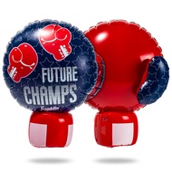 Franklin Sports Inflatable Kids Boxing Gloves - Future Champs Jumbo Toy Boxing Gloves for Kids + Tod