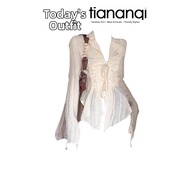 TIANANQI | Spring Bohemian Wasteland Fashion Style Outfit