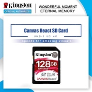 Kingston SDA3 Memory Cards 32GB 64GB 128GB 256GB Flash Card UHS-I U3 Class 10 SD Card SDXC 90MBS C1