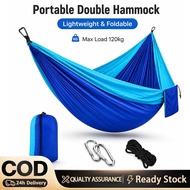 Double Person Camping Hammock Buaian Gantung Hammock Parachute Buaian Outdoor Hammock Gantung