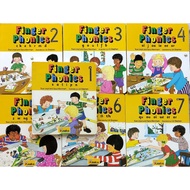Split Book Jolly Phonics Finger 1 2 3 4 5 6 7 Board