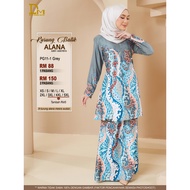 Baju Kurung Batik Alana Desa Murni Batik Terengganu Original - 1