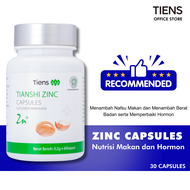 TIENS - Zinc Capsules - Suplemen Penambah Nafsu Makan Anak dan Nutrisi Kecerdasan Anak - All Variant