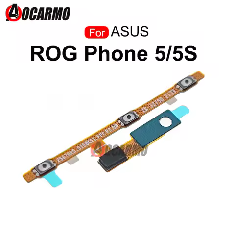 For ASUS ROG Phone 5 5S ZS676KS ROG5S rog5 ZS673KS Power On/Off Flex Cable Replacement Repair Part