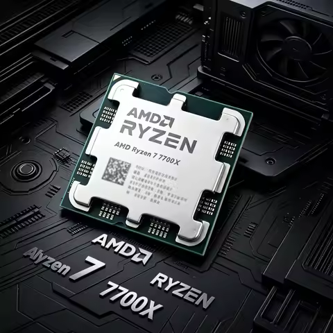 High Speed AMD R7 7700X 8-Core 16-Thread 5.3GHz Socket AM5 Gaming Desktop Loose Pie Without Package 
