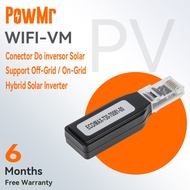 PowMr 4.2kw/6.2kw/10.2kw On-grid/Off-grid Hybrid Inverter 230VAC Pure Sine Wave Solar Inverter Built