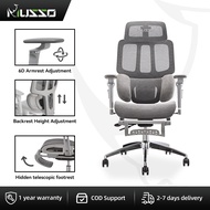 MUSSO H80 PRO Ergonomic Chair 6D Armrest and Adjustable Headrest Game Chair with Adjustable Back Hei