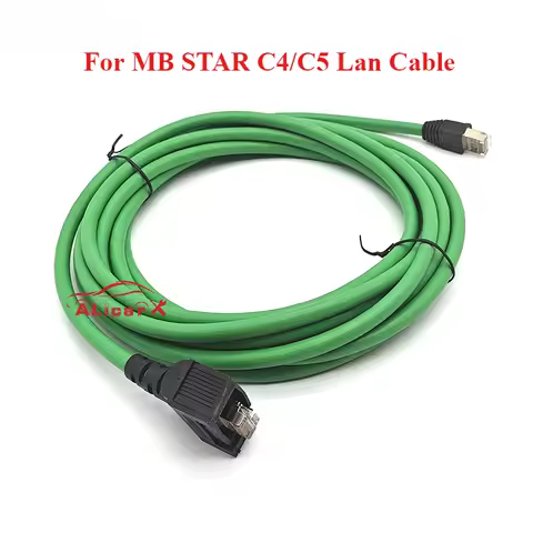 For SD Connect Multiplexer Green Lan Cable Automotive Obd2 Cable For MB Star C4 C5 Diagnostic Tool C