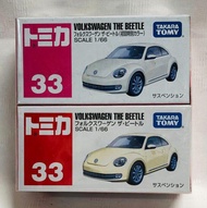 【G&amp;T】TOMICA TOMY 多美小汽車 NO.33 福斯 THE BEETLE 金龜車 471134+438786