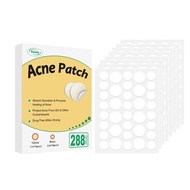 288PCS Pimple Patches for Face, Hydrocolloid Acne Patches for Covering Zits, Blemishes, and Breakout