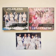LE SSERAFIM <Fearless> Japan Album
