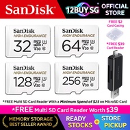 SanDisk High Endurance microSD Card Security Dash Car Cam CCTV 32GB 64GB 128GB 256GB QQNR 12BUY.SGOS