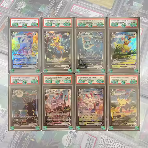 Anime Ptcg Eeveelution Collection Card Jpn.swsh Fa/umbreon Vmax Eevee Heroes-Hyper Holographic Label