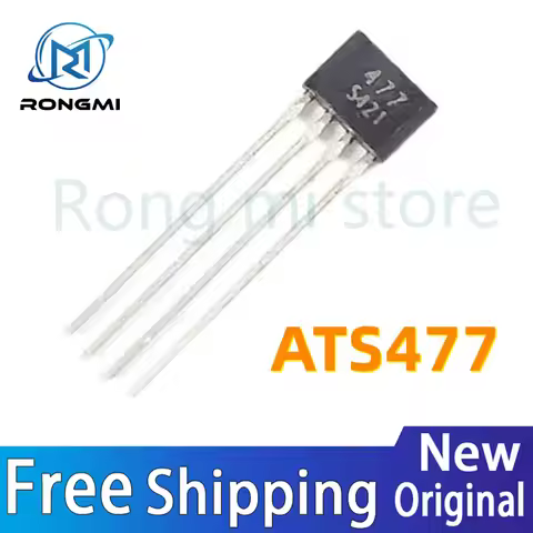 20-100PCS ATS477 AH477 FS477 MA477 MH477 477 477A SIP-4 3.5V-20V Single-turn fan Hall sensor