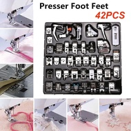 SELLYER Darning Janome Domestic Braiding Stitch Singer Sewing Accessory Feet Set Foot Presser Sewing Machine