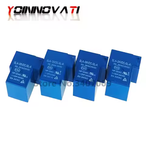 10PCS Power Relay SLA-05VDC-SL-A SLA-12VDC-SL-A SLA-24VDC-SL-A SLA-48VDC-SL-A SL-C 5V 12V 24V 48V 30