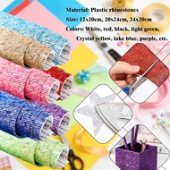 Glamorous Diamondd Rhinestone Sticker Tape – Self-Adhesive Craft Decorations for Phones, Clothes, an