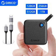 100% Original ORICO Portable Mini SSD USB A Type C 128G 256G 512G 1T External Solid State Drive for 
