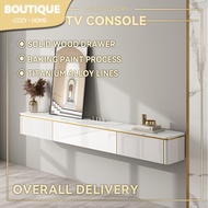 Light Luxury Tv Console Cabinet Modern Simple Tv Console Wall Mounted TV Cabinet Wall Cabinet