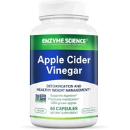 Cider Vinegar, 60 Capsules - Organic ACV Supplement, for Digestive Health