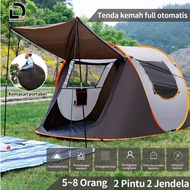 Tenda Camping 5 Orang-8 Orang-12 Orang Portable Waterproof tenda