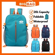 Foldable Backpack 20L Hiking Backpack Beg Hiking Kecil Hiking Bag Small Beg Hiking Waterproof Travel