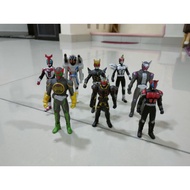 small sofubi kamen rider kuuga, kabuto, ooo