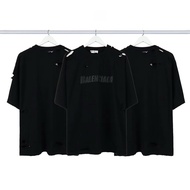 Baju BAGA all black t shirt baju lelaki t shirt oversize