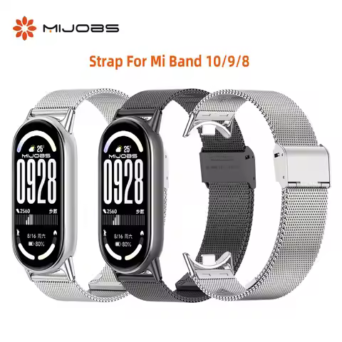 For Mi Band 10 Strap for Mi Band 11 10 9 8 NFC Global Version Wristband For Mi Band 9 Watch Band for