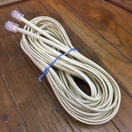 Telephone Line Cable 1 Meter Plus RJ11 Telephone Cable Pin RJ11