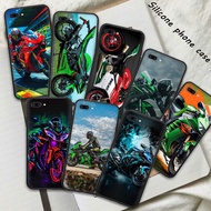 Xiaomi Mi 8 Lite 9 9T Pro A3 CC9E 10T Pro 11 Lite 11i F1 45U8 Kawasaki Motorcycle Soft Silicone Phon
