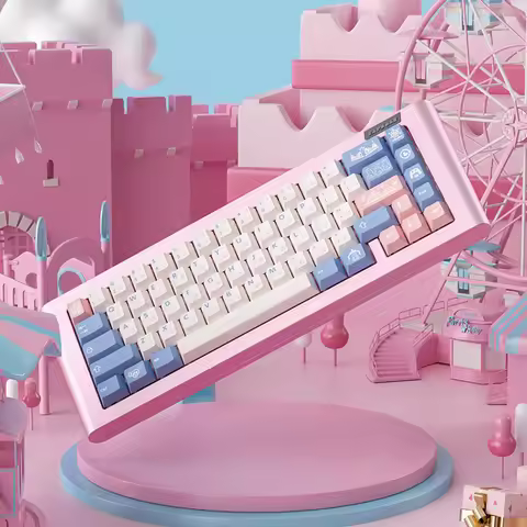 Domikey X Zero G Fantasy Land Gift V2 Keycap Set ABS Doubleshots Cherry Profile for keyboard 87 tkl