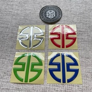 Kawasaki H2R Emblem Sticker Kawasaki H2R Logo Embossed