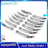 ^eQQ^14Pcs Car Chrome Front Grill Decoration Strips Cover Trim for- X1 F48 2016-2019 Accessories