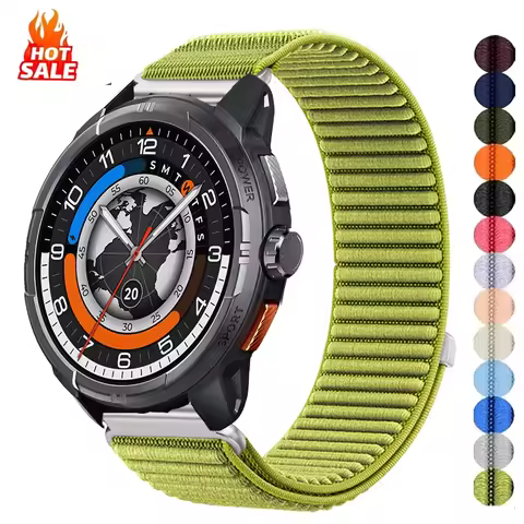 20mm 22mm Nylon Loop For Haylou Solar 5/Ultra/ Neo Sport Weave Strap For Haylou RS5 R8 S8 S6 RS4 RS4