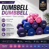 1KG / 4KG Hexagon Dumbbell Set | Home Gym Fitness Exercise Weight Training Workout Strength Muscle D