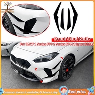 【dgk】Front Side Spoiler Trim for     1 2 Series F70 F74  2024 2025 Car Accessories