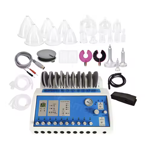 EMS Muscle Stimulation Vacuum Therapy Breast Enhancement Butt Lift Machine Bio Microcurrent Treatmen