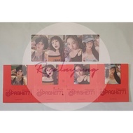 Photocard PC POB Pre Order Benefit Weverse Album LSF Le Sserafim - SPAGHETTI Sakura Yunjin Kazuha Eu