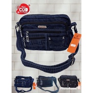 Jeans sling bag Wanita garnetOriginal sling bag women