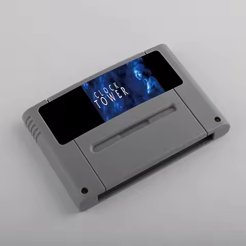 Link 005 Clock Tower for SNES 16-Bit Game Cartridge USA/EUR Video Game Console 19 pcs Games For Choi