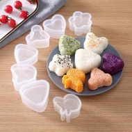 Sushi Rice Mold Bento Sushi Onigiri Rice Mold Non-Stick Cartoon Design Sushi Mold Sushi Maker