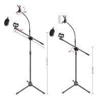 Stand Mic Microphone + Holder 360 Degree Tripod microphone Standing