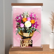 [Transparent Display Box] Fendai Bouquet Acrylic Display Box Suitable for Lego 10342 Transparent Ant