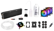 Pacific C360 Ddc Res/Pump 5V Motherboard Sync Copper Radiator Soft Tube Water Cooling Kit CL-W253-CU