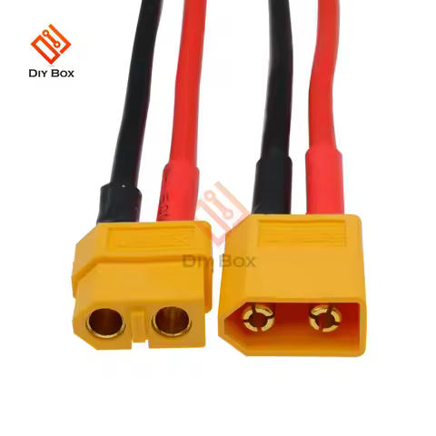XT60 XT-60 Male Female Bullet Connectors Plugs With Silicon 14 AWG Wire For RC Lipo Battery Quadcopt
